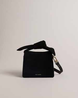 Sac Crossbody Ted Baker Soft Knot Bow Mini Noir Femme | EYX-34470174